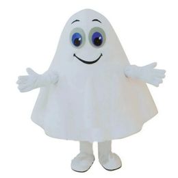 2024 Hot Sales White monster Mascot Costume Suit halloween Party Game Dress Outfit Performance Activity Sales Promotion