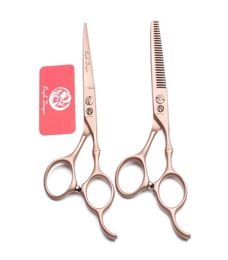 60quot 175cm Stainless Purple Dragon Brand Rose Gold Barber Scissors Hairdressing Shears Cutting Shears Thinning Scissors Hair2155971