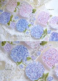 Gift Wrap Forest Wild Studio Vintage Hydrangea Floral Washi PET Tape For Card Making DIY Scrapbooking Decorative Sticker