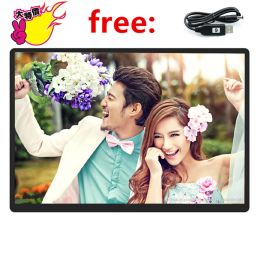 Frame Remote 12 13 Inch LED Backlight HD 1280*800 Full Function Digital Photo Frame Electronic Album digitale Picture Music Video gift