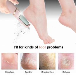 Files Rechargeable Electric Foot File Callus Remover Pedicure Machine Apparatus for Heels Grinding Device Foot Corns Remove Roller