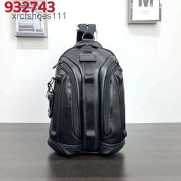 Casual Backpack Mens Designer Leather Multifunctional 932743 Chest TUMMII Bag Mens Travel Business Back Capacity Pack TUMMII Large 9MPE