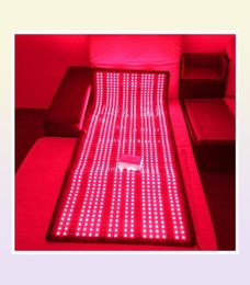 Home use LED light infrared extra large big size full body mat 660nm 850nm red light therapy pad9272914