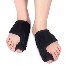 Black Bunion Corrector Medical Device Hallux Valgus Foot Care Toe Separator Thumb Valgus Protector Splint Correction Feet Tool