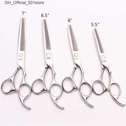 Hair Scissors 5.0 7.5 Inch Professional High Quality Thinning HRC Salon Scissor Cutting Tools Barbershop 230516 Q240425