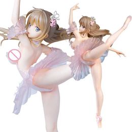 Action Toy Figures Wave Dream Tech Avian Romance Pink Label 5 Swan Girl PVC Action Figure Anime Sexy Girl Adult Collection Model Doll Toys Gift Y240425F9IX