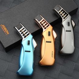 Wholesale Kitchen BBQ Cigarette Cigar Jet Flame Butane Without Gas Torch Lighter Custom