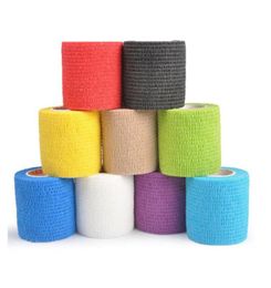 5cmx45m Disposable Self Adhesive Elastic Bandage For Tattoo Pen Tattoo Grip Wrap For Body Joint Finger Elbow Protection2967243