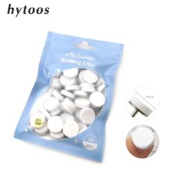 Bits HYTOOS 50pcs/Pack 15mm Buffing Disc Manicure Polishing Sanding Paper No Metal Disc Nail Drill Bits Accessories Supplier