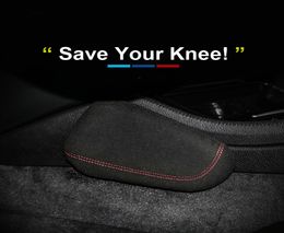 Interior Leather Leg Cushion Knee Pad Thigh Support Car Styling for E46 E39 E60 E90 E36 F30 F10 Ford Mustang Mercedes Audi Accessories6971392