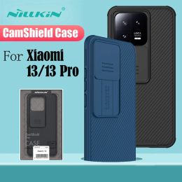 Covers For Xiaomi 13 /13 Pro Case NILLKIN CamShield Pro Slide Camera Lens Privacy Protection Back Cover For Xiaomi Mi 13 Pro Bumper