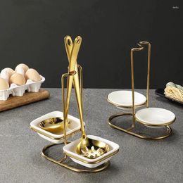 Kitchen Storage Stainless Steel Tableware Shelf Rack Cutlery Racks Ceramic Bowl Tray Male Chopstick Holder Soup Spoon