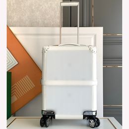 20 Inch Luggage Suitcase Large Capacity Business Leisure Roller Trolley Box Trolley Case Top Quality Luxury Trunk Bag Spinner Suitcases