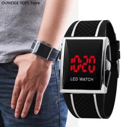 Clocks Men's Watch 2021 Fashion Digital Wristwatch Sports Watches For Men Electronic Clock Led Watch Alarm Clock Zegarek Lover Watches