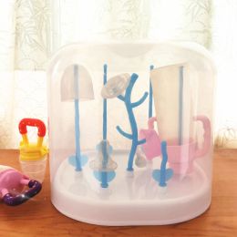 Feeding Baby Bottle Drying Rack Feeding Cup Holder Removable Tree Shape Rack Cleaning Pacifiers And Accessories Storage Drying Shelf
