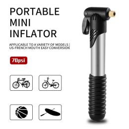 Accessories Bicycle Inflator Mountain Bike Road Bike Portable Mini Inflator Basketball Football Inflatable Equipment Accessories