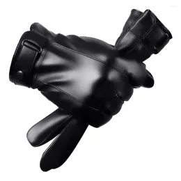 Cycling Gloves 1 Pair Men Excellent Wrist Protection Waterproof Costume Accessories Ridding Winter