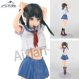 Action Toy Figures UnionCreative Anime Figure School Sailors Uniform Girl PVC Action Figure Sexy Girl Figurine Collectible Model Toys Kid Gift Y240425Z5CC