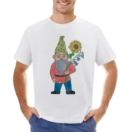 Men's Polos Gnome With Flowers T-shirt Sports Fans Sweat Shirts Men