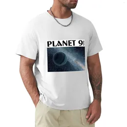 Men's Polos Planet 9 T-Shirt Heavyweights Oversizeds Plain T Shirts Men