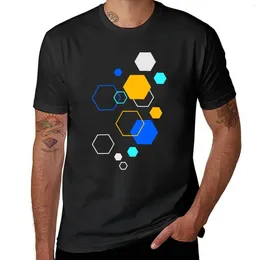 Men's Polos Hexagons Are The Agons Sticker T-shirt Short Sleeve Tee Aesthetic Clothes Blacks Oversizeds T-shirts
