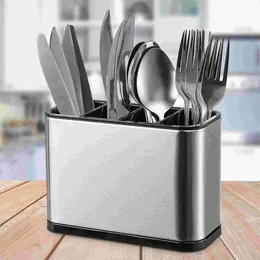 Mugs Tableware Stainless Steel Cup Holder Utensil Party Cooking Spoon Holders Fork Utensils