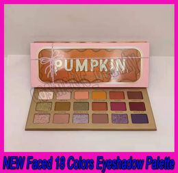 NEW 18 Colours Eyeshadow Palette TO FAC Orange Pumpkin Colour Eyeshadow 2020 Christmas Limited High Colour Rendering Makeup3891451