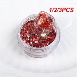 Nail Glitter 1/2/3PCS 1Box Spring Holographic Opal Powder Gold Silver Cross Star Sequins Decorative Pigment
