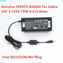 Chargers Genuine FSP075RAAN2 24V 3.125A 75W P1076001006 SAW52312524 AC Adapter For Zebra GX420T GX430T Printer Power Supply Charger