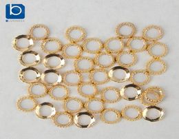 Whole Blueness Nail Art Gold Ring Charms Decoration for Nails Design 10pcslot Glitter Nail Jewellery Alloy 3D Nail Design PJ043704982