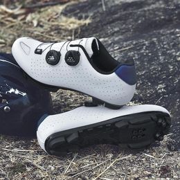 Dance Shoes Cycling Sneaker Mtb Pedal Clip Speed Men Flat Cleat Mountain Bike Spd Outdoors Racing Lock Footwear