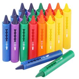 Bathroom Crayon Erasable Graffiti Toy Washable Doodle Pen For Baby Kids Bathing Creative Educational Toy Crayons 240423