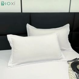 Pillow Washed Cotton Solid Colour Pillowcase 48*74cm Pillow Case Home Bed Bedding for Standard Size Grade A Home Textile Hotel Decor 1Pc