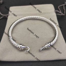 David Yurma Bracelet DY Bracelet Designer Cable Bracelet Fashion Jewelry for Women Men Gold Silver Pearl Head Cross Bangle Bracelet Dy Jewelry Man Christmas Gift 874