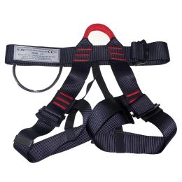 Accessories Outdoor Climbing Harness Protect Waist Safety Harness National Standard Half Body Safety Belt for Downhill Mountaineering