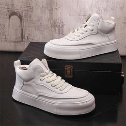 Casual Shoes Autumn Leather Men Fashion Men's Sneakers Trainers Skateboard