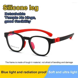 Sunglasses Blue Ray Blocking Anti-Blue Light Glasses TR90 Eye Protection Computer Goggles Ultralight Frame Eyewear Children Boys Girls