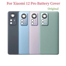 Frames 100%Original For Xiaomi 12 Pro Back Glass Battery Cover Back Housing Back Door Cases For Xiaomi mi12 Por Back Cover With Logo