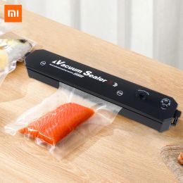 Irrigators Xiaomi Upgraded Vacuum Packing Machine Vacuum Food Sealer Automatic Household Food Preservation Vacuum Sealer Kitchen Tool