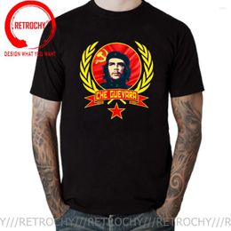 Men's T Shirts Original Designer Che Guevara Shirt Men Brand Famous Short Sleeved T-Shirt Red Star Printed Fitness Cotton Swag Tee