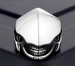 Alien For Men Gothic Style Ring Stainless Steel Jewelry Cluster Rings4283483