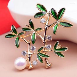 Brooches Brooch Luxury Corsage Anti-Exposure Scarf Buckle Pearl Small Pin Female Elegant For Women