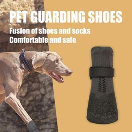 Pet Supplies Dog Shoes Paw Protection Antifreeze Snow Boots Winter Teddy Golden Hair Labrador Border Collie 240411