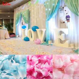 Decorative Flowers 1000/3000pcs Artificial Silk Rose Petals Wedding Church Layout DIY False Party Decorations Supplies 7z