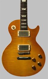 best china guitar Custom Shop Collectors Choice #1 Gary Moore Aged 1959 Unburst Butterscotch OEM