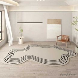 Dywany nieregularne salon duże dywany minimalistyczne sypialni dywany wygodne miękkie dywan dywanu przeciwpoślizgowego dywan balkonowy