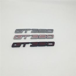 For Mustang Shelby GT-350 GT350 Exterior Fender Emblem Rear Trunk Logo Nameplate Decal8100040