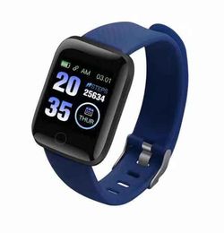Smart Watch Color Touch Screen Fitness Tracker Heart Rate Blood Pressure Monitor Bluetooth Bracelet for Android Smartphones 2020 H8565429