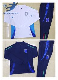 24/25 Italia Soccer Tracksuits Sets VERRATTI Shirt BONUCCI BARELLA IMMOBILE training Italia CHIESA Soccer Jerseys 2024 ItalyS tracksuit INSIGNE JORGINHO BELOTTI