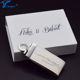 Drives Trangee 20PCS/LOT Leather USB Flash Drive USB 2.0 4GB 8GB 16GB 32GB Pendrive with Cardboard Box Custom Logo Printing Gifts